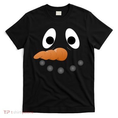 Funny Snowman Face T-Shirt