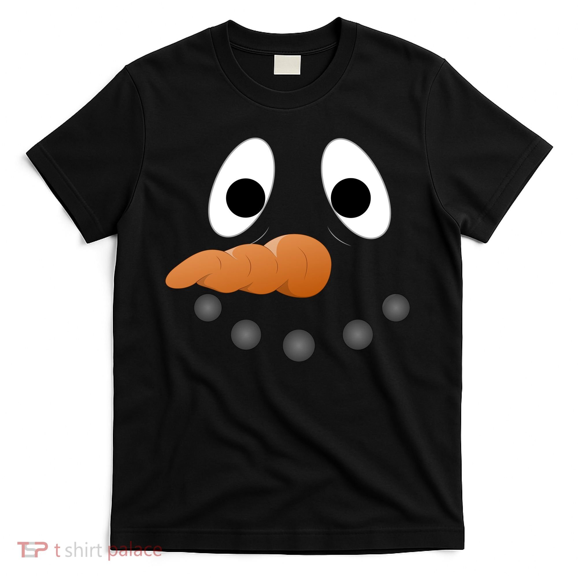 Funny Snowman Face T-Shirt