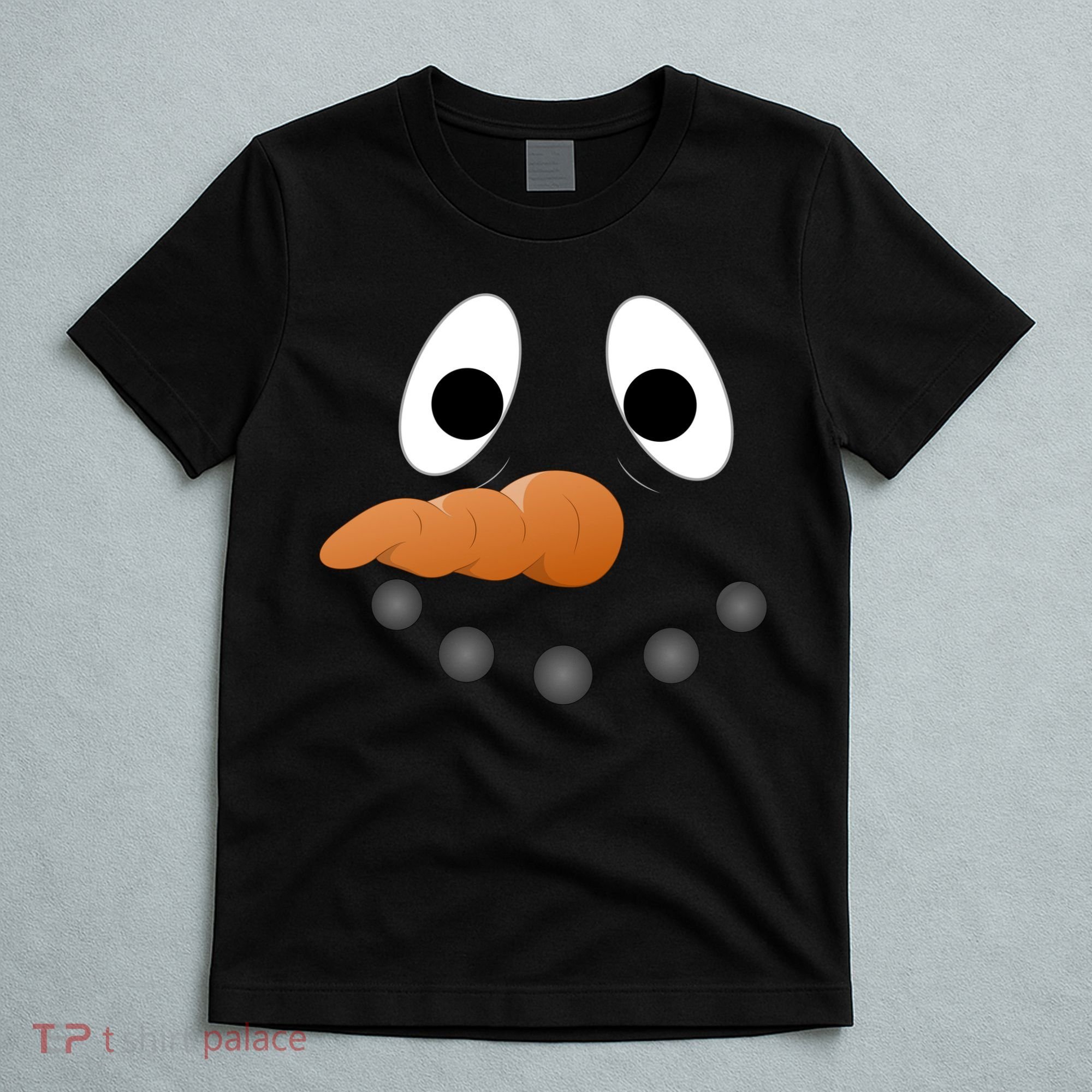 Funny Snowman Face T-Shirt