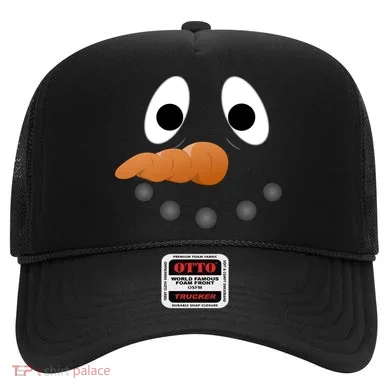 Funny Snowman Face Hat
