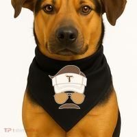 Funny Soccer Coach USA-Made Doggie Bandana thumb 1
