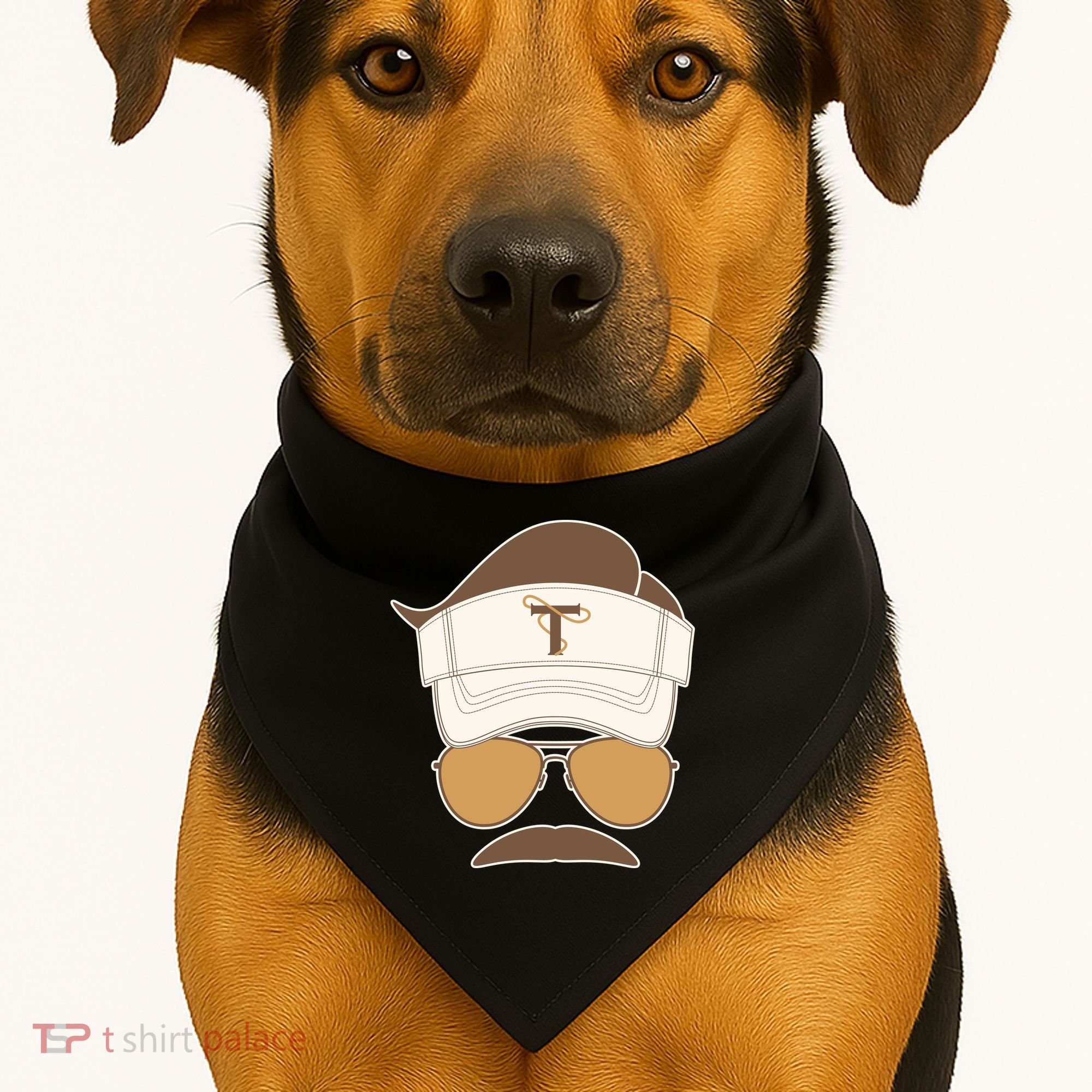Funny Soccer Coach USA-Made Doggie Bandana