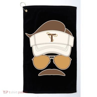 Funny Soccer Coach Golf Towel