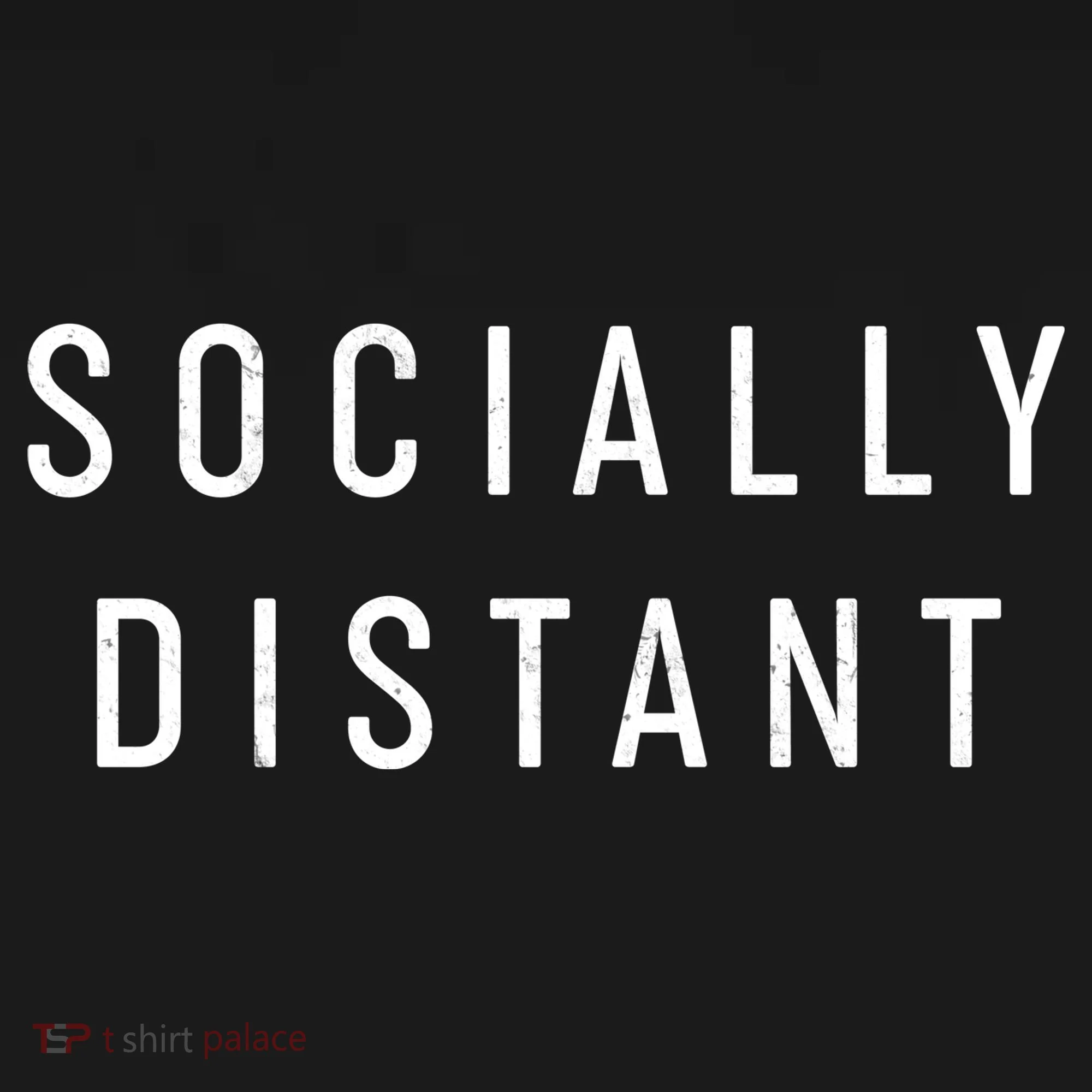 Funny Socially Distant  Bucket Hat
