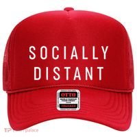 Funny Socially Distant  Hat thumb 0
