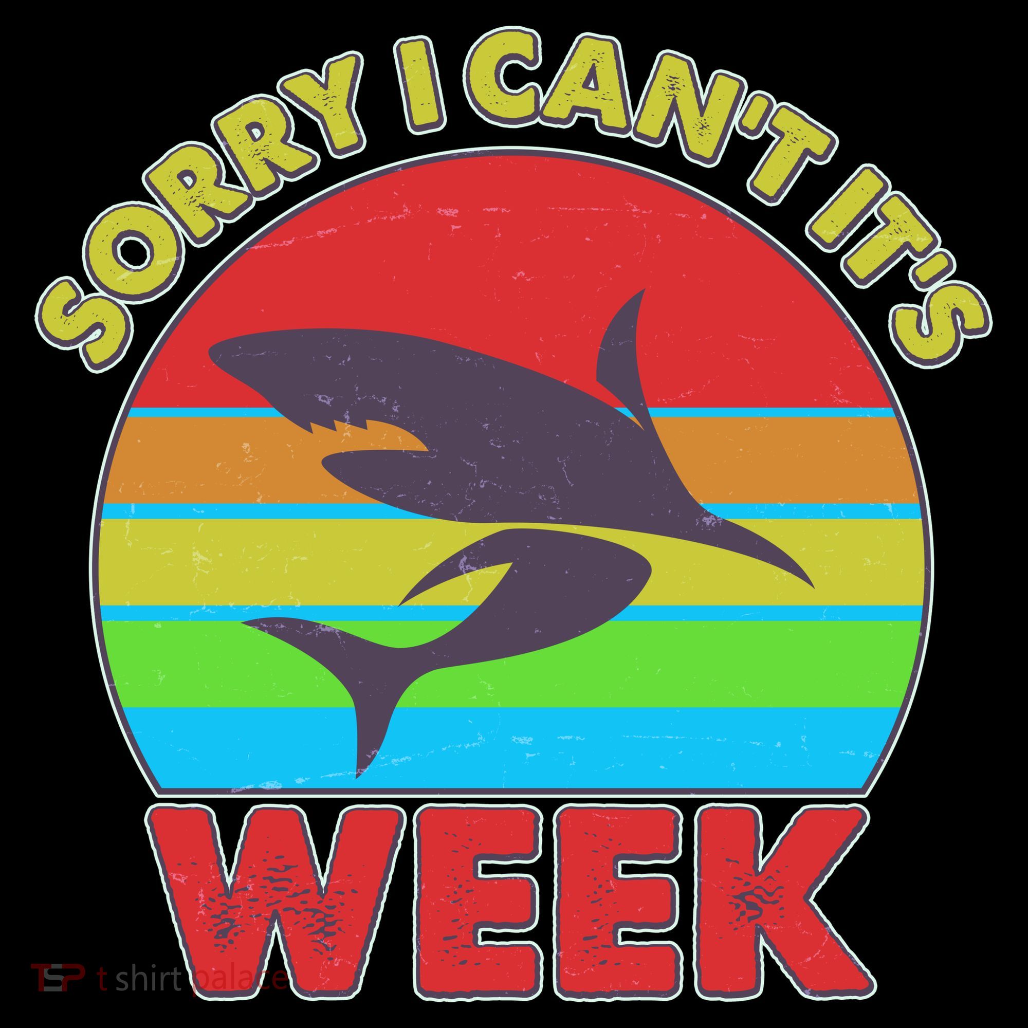 Funny Sorry I Can't It's Shark Week Coffee Mug
