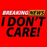 Funny Spoof Meme Breaking News I Don't Care Santa Hat thumb 1