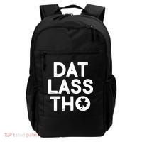Funny St. Patrick's Day - Dat Lass Tho Backpack thumb 0