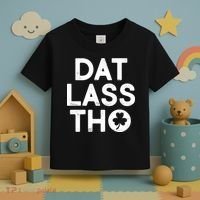 Funny St. Patrick's Day - Dat Lass Tho Toddler T-Shirt thumb 3