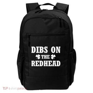 Funny St. Patrick's Day - Dibs On The Redhead Backpack