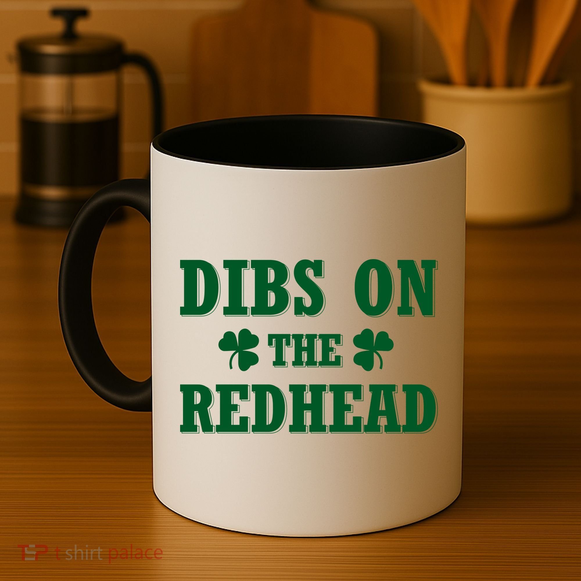 Funny St. Patrick's Day - Dibs On The Redhead Coffee Mug