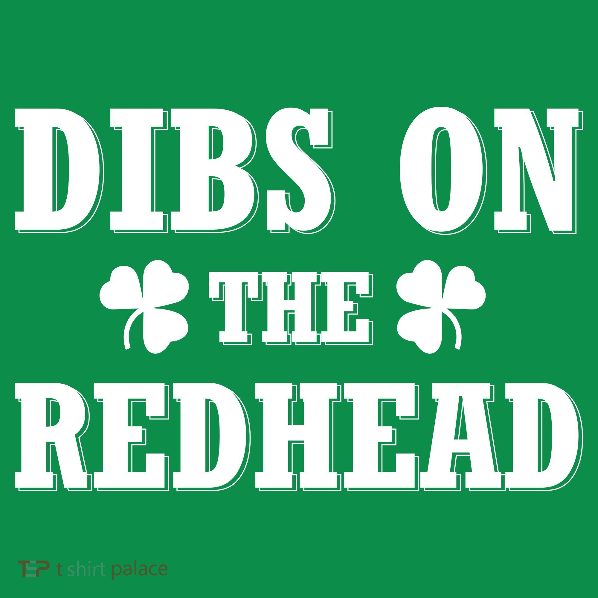 Funny St. Patrick's Day - Dibs On The Redhead Kids Sweatshirt