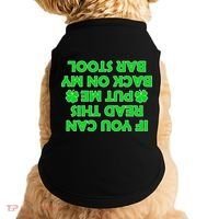 Funny St. Patrick's Day Quote Doggie Tank thumb 0