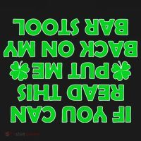 Funny St. Patrick's Day Quote USA-Made Doggie Bandana thumb 2