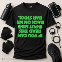 Funny St. Patrick's Day Quote Cooling Performance Crew T-Shirt thumb 3