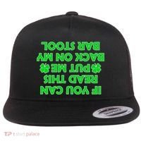 Funny St. Patrick's Day Quote Flat Bill Trucker Hat thumb 0