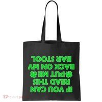 Funny St. Patrick's Day Quote Tote Bag thumb 0