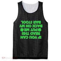 Funny St. Patrick's Day Quote Mesh Reversible Basketball Jersey Tank thumb 0