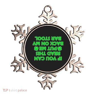 Funny St. Patrick's Day Quote Ornament