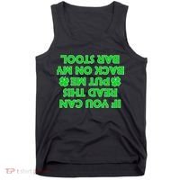 Funny St. Patrick's Day Quote Tank Top thumb 0