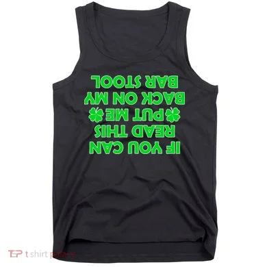Funny St. Patrick's Day Quote Tank Top