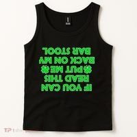 Funny St. Patrick's Day Quote Tank Top thumb 2