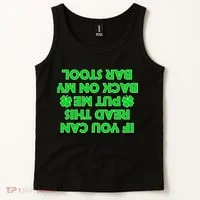 Funny St. Patrick's Day Quote Tank Top thumb 2