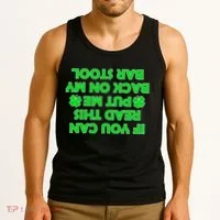 Funny St. Patrick's Day Quote Tank Top thumb 3