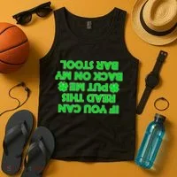 Funny St. Patrick's Day Quote Tank Top thumb 4