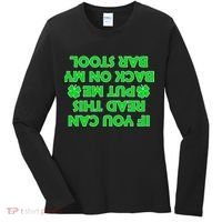 Funny St. Patrick's Day Quote Women's Long Sleeve Shirt thumb 0
