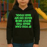 Funny St. Patrick's Day Quote Kids Hoodie thumb 3