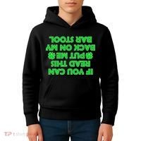 Funny St. Patrick's Day Quote Kids Hoodie thumb 4