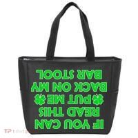 Funny St. Patrick's Day Quote Tote Bag thumb 0
