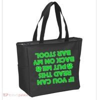 Funny St. Patrick's Day Quote Tote Bag thumb 2