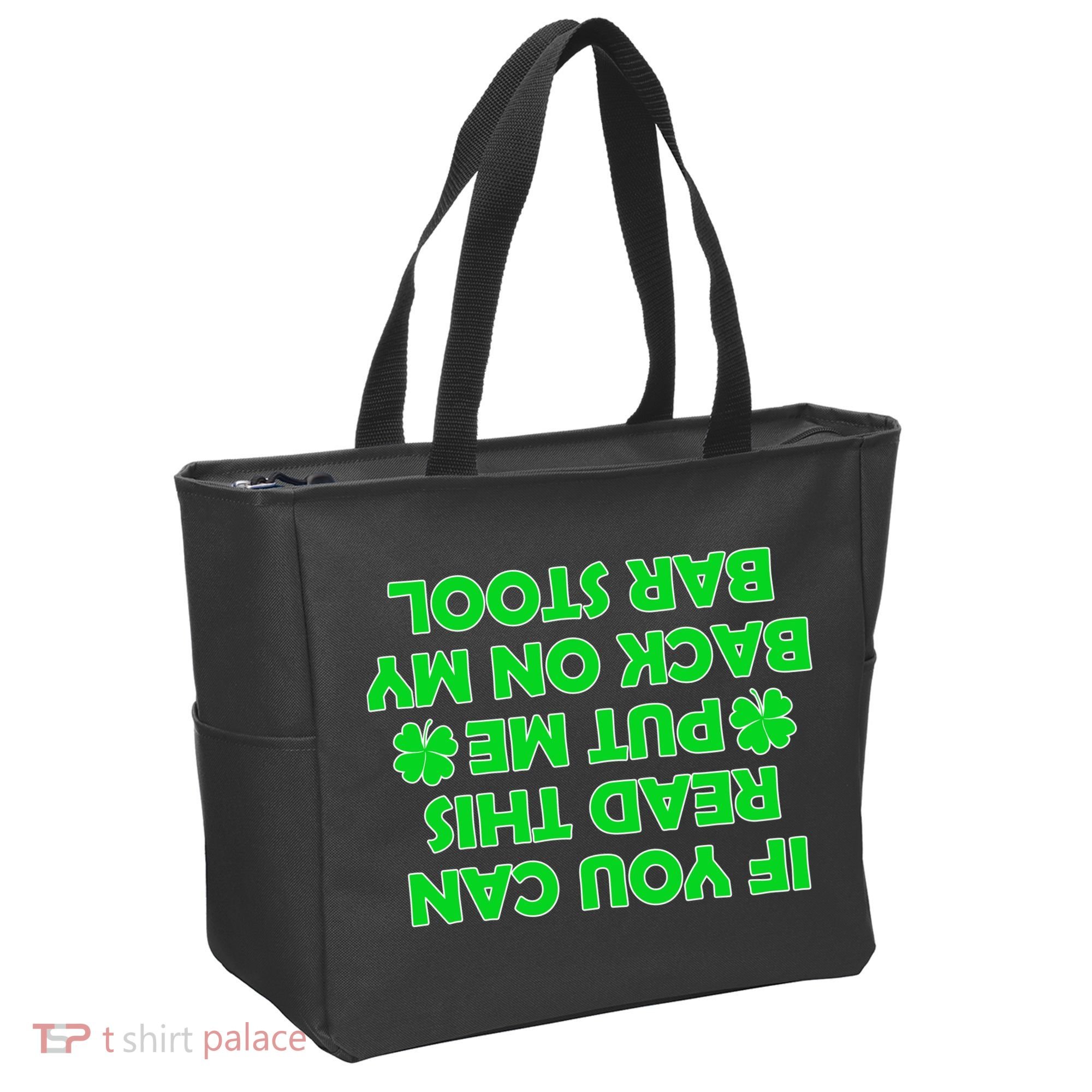 Funny St. Patrick's Day Quote Tote Bag