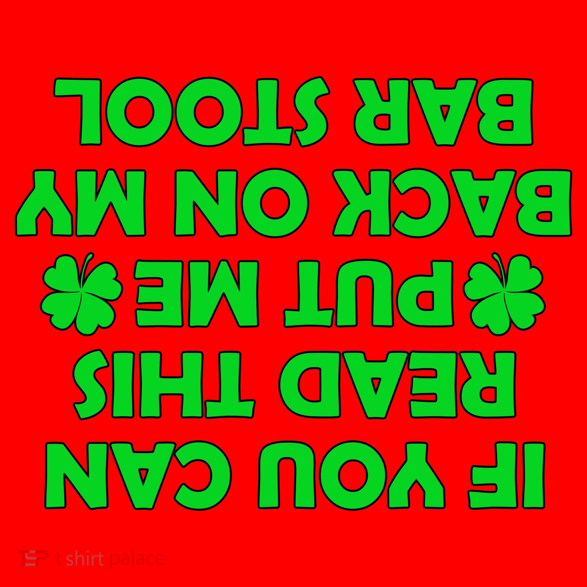 Funny St. Patrick's Day Quote Santa Hat