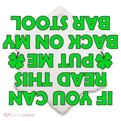 Funny St. Patrick's Day Quote Ceramic Ornament
