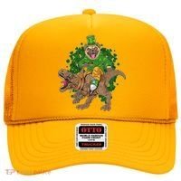 Funny St Patrick Pug On T-Rex Hat thumb 0
