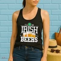 Funny St Patricks Day - I'll Be Irish In A Few Beers Women's Tank Top thumb 2