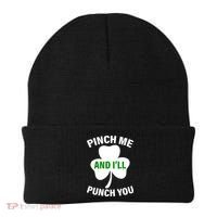 Funny St Patricks Day - Pinch Me I'll Punch You Beanie thumb 0