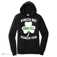 Funny St Patricks Day - Pinch Me I'll Punch You Women's Hoodie thumb 0