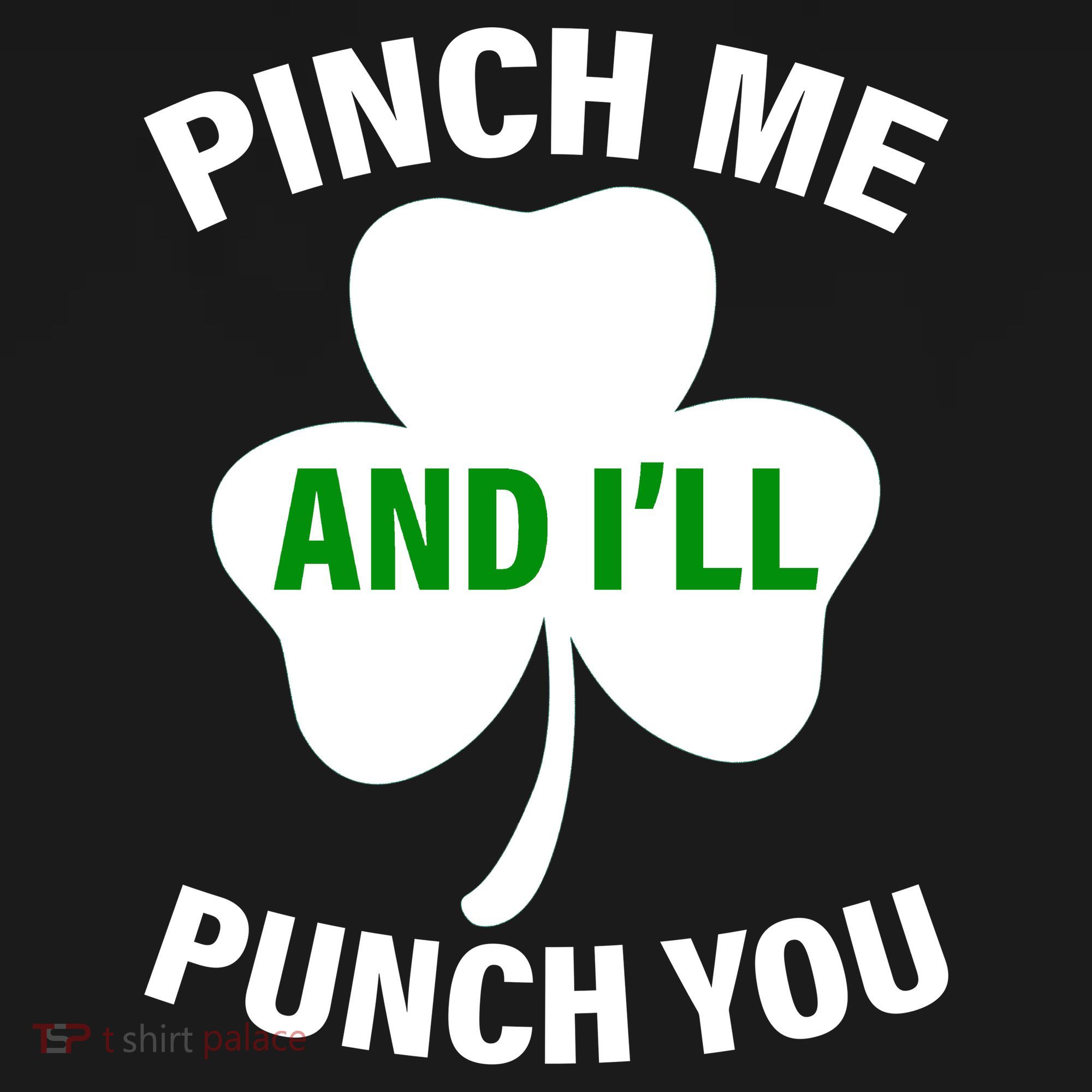 Funny St Patricks Day - Pinch Me I'll Punch You Visor