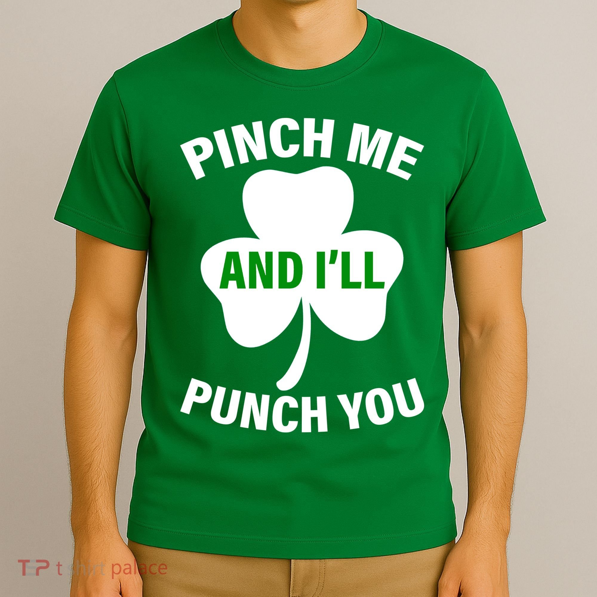 Funny St Patricks Day - Pinch Me I'll Punch You T-Shirt