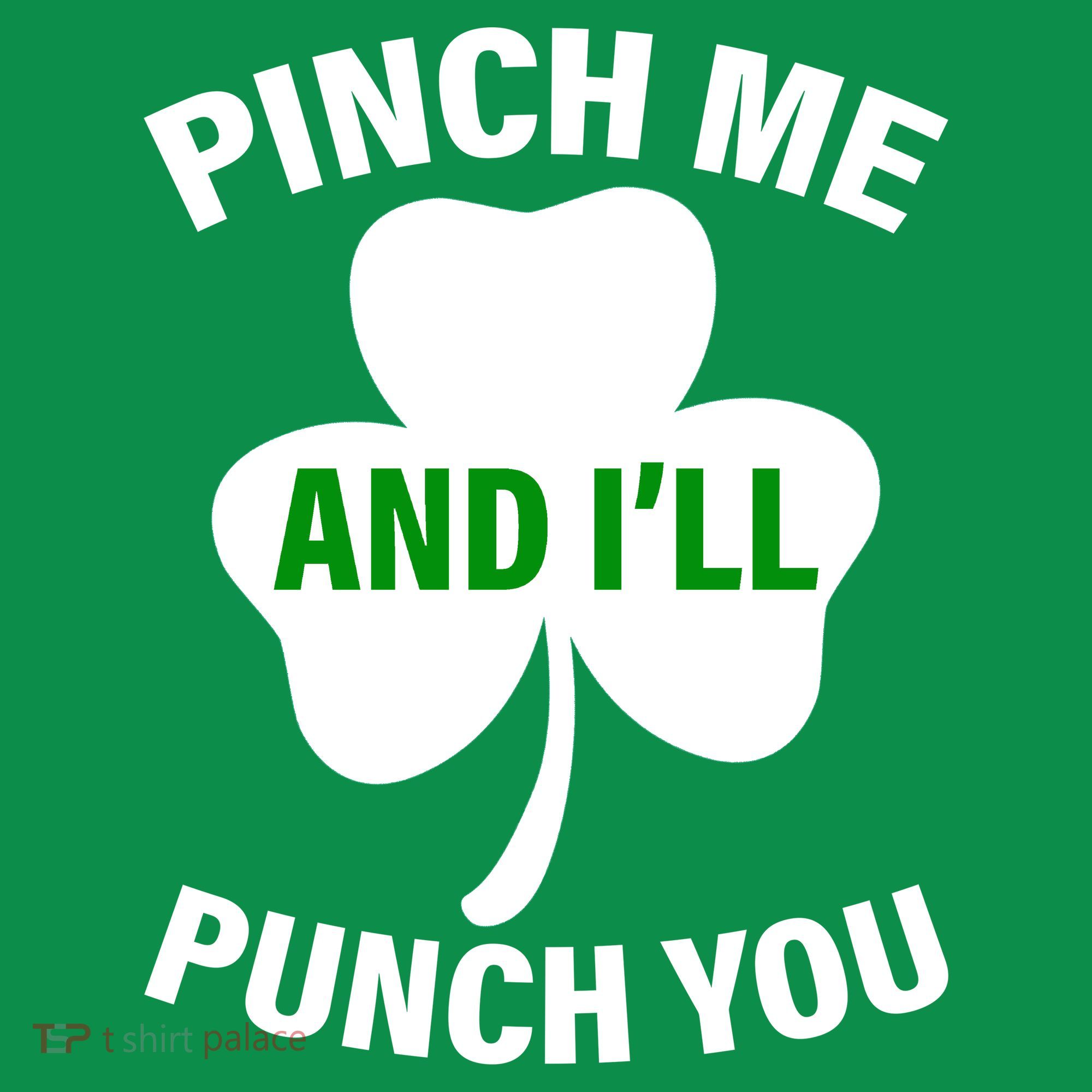 Funny St Patricks Day - Pinch Me I'll Punch You T-Shirt