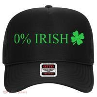 Funny St Patrick's Day 0 Percent Zero Percent Irish Hat thumb 0