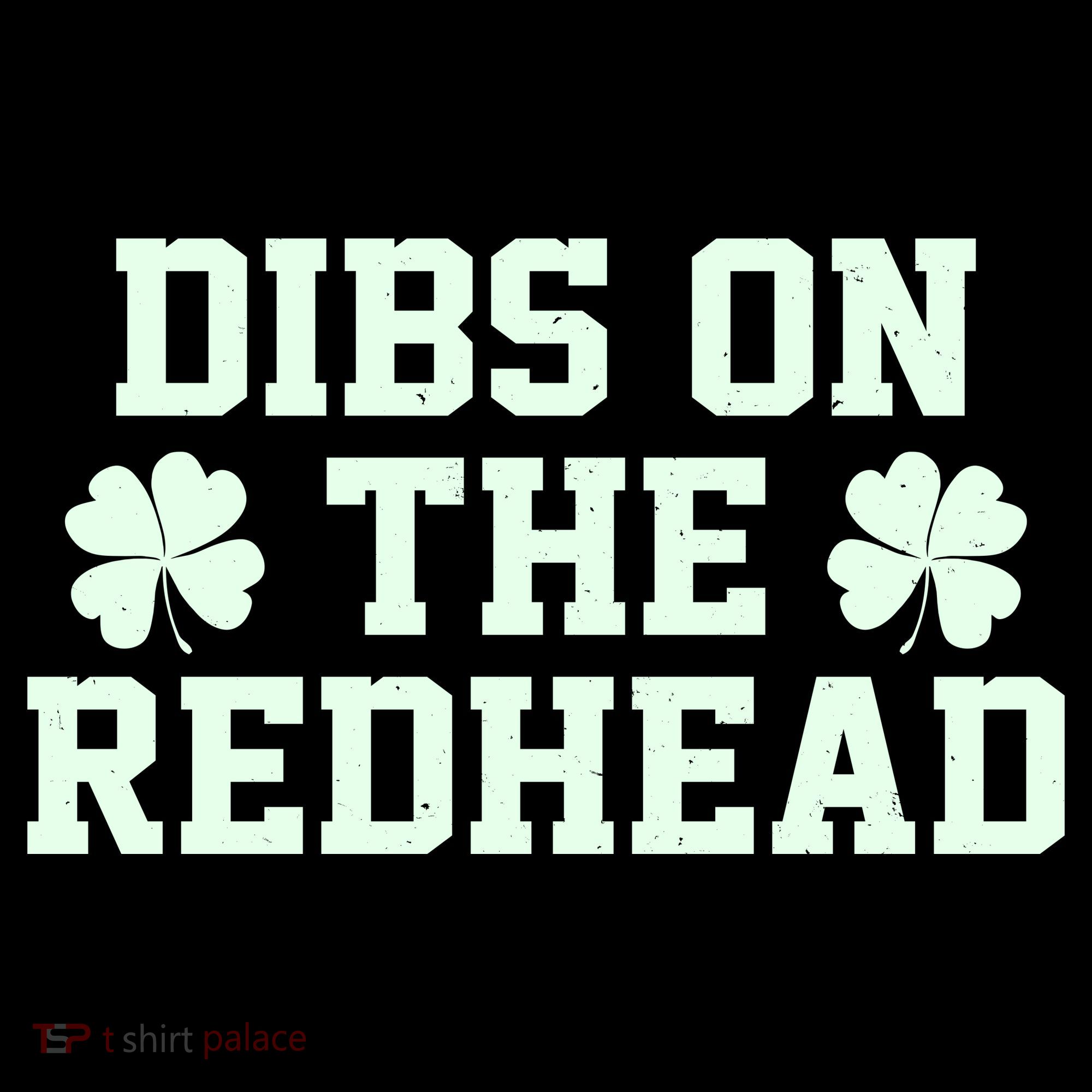 Funny St Patrick's Day Dibs On The Redhead Women's Tank Top