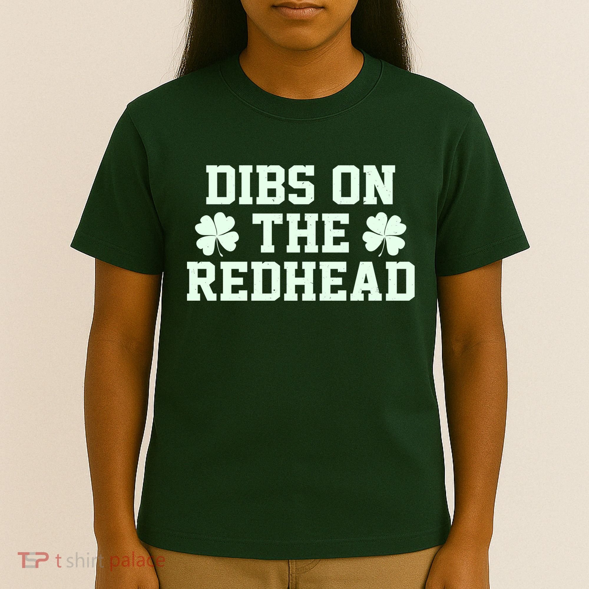 Funny St Patrick's Day Dibs On The Redhead T-Shirt