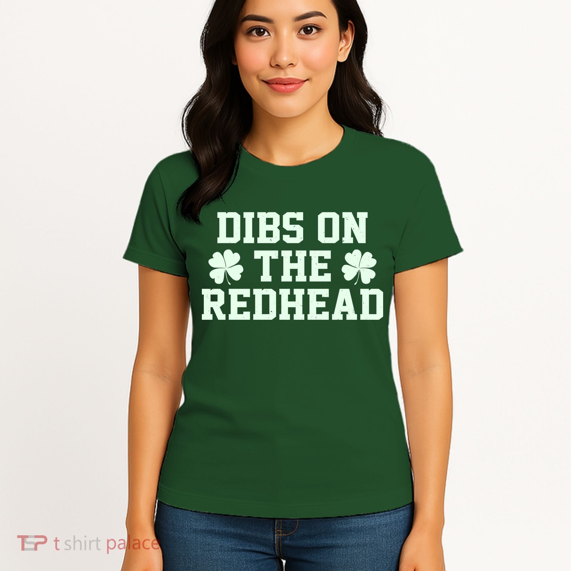 Funny St Patrick's Day Dibs On The Redhead Women's T-Shirt