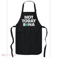 Funny St Patrick's Day Not Today Rona  Apron thumb 0