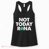 Funny St Patrick's Day Not Today Rona  Women's Tank Top thumb 0
